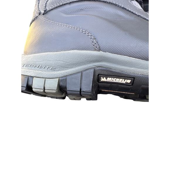 Columbia Omni Heat Techlite BM2745-030 Waterproof Hiking Boots Gray Men’s 11 EUC - Picture 7 of 7